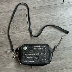 Betsey Johnson Bank of Love Credit Card Crossbody Limited Edition Bag Purse
